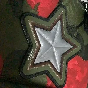 Coach camo rose Star mini backpack Coach | Bags | Coach Camo Rose Star Mini Backpack | Poshmark main image 3